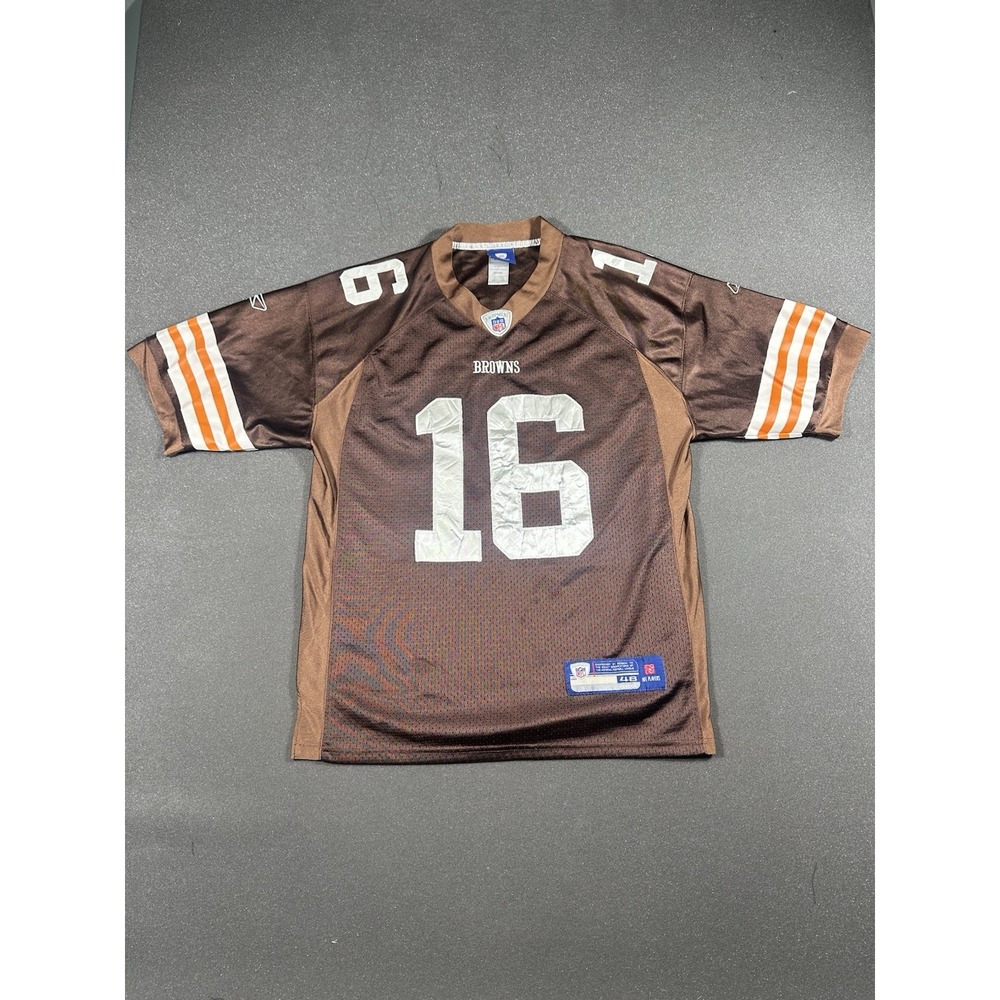Vintage Josh Cribbs Cleveland Browns NFL Reebok On Field 48 Jersey - Picture 9 of 9